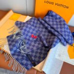 Louis Vuitton New Cashmere Cherry Scarf / Specification Size: 30*180cm - Image 5