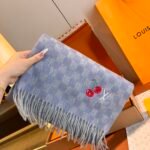 Louis Vuitton New Cashmere Cherry Scarf / Specification Size: 30*180cm - Image 2