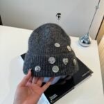 Chanel new wool hat, 100% wool - Image 9