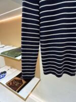 Prada striped embroidered button-down sweater - Image 15