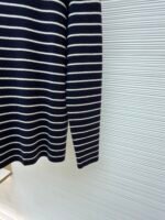 Prada striped embroidered button-down sweater - Image 14