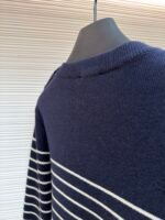 Prada striped embroidered button-down sweater - Image 12