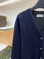 MiuMiu logo-embellished cardigan sweater - Image 4