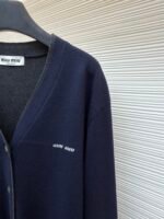 MiuMiu logo-embellished cardigan sweater - Image 5