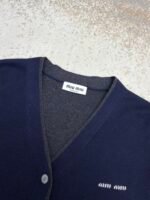 MiuMiu logo-embellished cardigan sweater - Image 14