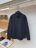 Louis Vuitton silk long-sleeved shirt