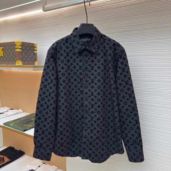 Louis Vuitton silk long-sleeved shirt