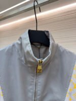 Louis Vuitton colorblock turtleneck zip-up jacket - Image 3