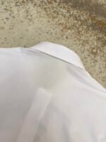 Dior label cotton poplin lapel patch pocket long sleeve shirt - Image 12