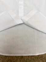 Dior label cotton poplin lapel patch pocket long sleeve shirt - Image 7