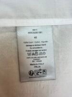 Dior label cotton poplin lapel patch pocket long sleeve shirt - Image 6