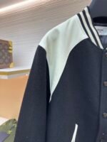 Celine lambskin patchwork baseball jacket - Image 4