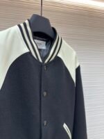 Celine lambskin patchwork baseball jacket - Image 13