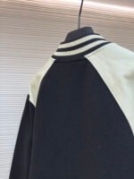 Celine lambskin patchwork baseball jacket - Image 12