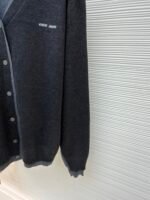 MiuMiu logo-embellished cardigan sweater - Image 6