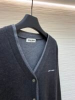 MiuMiu logo-embellished cardigan sweater - Image 16