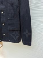 Louis Vuitton gradient lettering denim jacket - Image 7