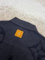 Louis Vuitton gradient lettering denim jacket - Image 13