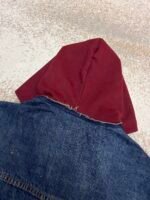 Balenciaga embroidered denim hooded jacket - Image 13