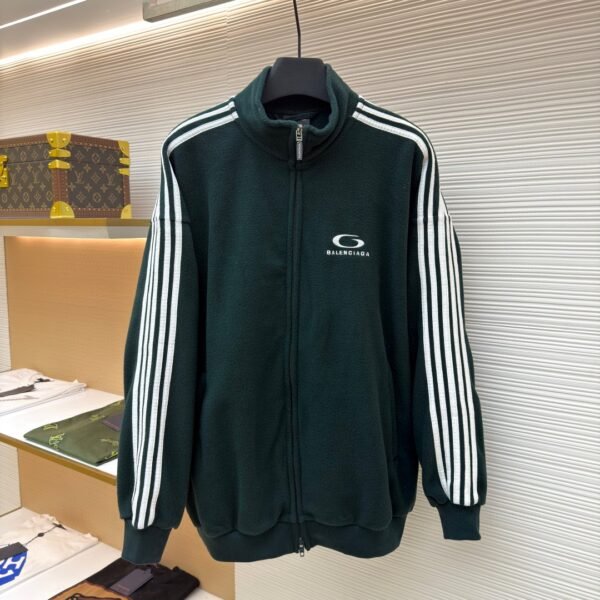 Balenciaga embroidered trim sports long sleeves