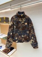Louis Vuitton Teddy fleece reversible jacket