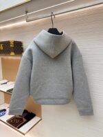 MiuMiu logo zip-up sweatshirt - Image 2