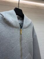 MiuMiu logo zip-up sweatshirt - Image 16