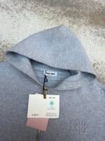 MiuMiu logo zip-up sweatshirt - Image 14