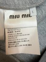 MiuMiu logo zip-up sweatshirt - Image 18