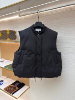 Loewe Lamb Collar Splicing Tie Decorative Vest [Women's] - Image 7