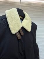 Loewe Lamb Collar Splicing Tie Decorative Vest [Women's] - Image 15