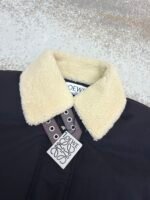 Loewe Lamb Collar Splicing Tie Decorative Vest [Women's] - Image 13