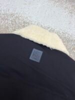 Loewe Lamb Collar Splicing Tie Decorative Vest [Women's] - Image 12