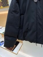 Loewe Lamb Collar Splicing Tie Decorated Down Jacket [Women's] - Image 17