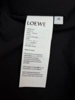 Loewe Lamb Collar Splicing Tie Decorated Down Jacket [Women's] - Image 19