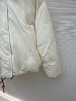 Loewe Lamb Collar Splicing Tie Decorated Down Jacket [Women's] - Image 16