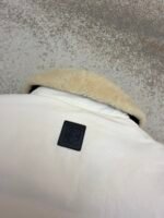 Loewe Lamb Collar Splicing Tie Decorated Down Jacket [Women's] - Image 12