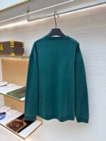 Loewe Anagram embroidered hooded sweater - Image 2