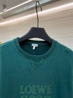 Loewe Anagram embroidered hooded sweater - Image 3