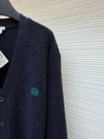 Loewe Anagram embroidered cardigan sweater - Image 5