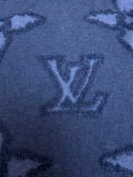 Louis Vuitton 3D Embossed Blue Four-Leaf Clover Crew Neck Sweatshirt - Image 10