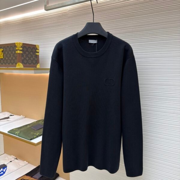 Dior CD lettering crew neck sweater