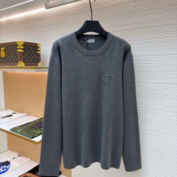 Dior CD lettering crew neck sweater