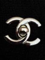 Chanel backpack button knitted cardigan - Image 8