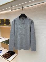 Chanel satchel button long-sleeved sweater