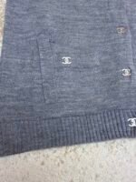 Chanel backpack button knitted cardigan - Image 9