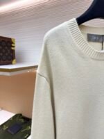 Dior lettering embroidered sweater - Image 4