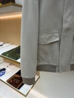 Loro Piana cashmere jacket with pockets and stand-up collar - Image 6