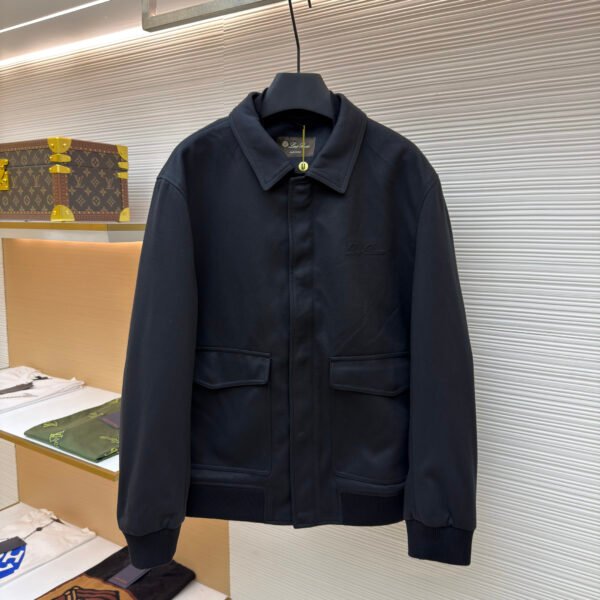 Loro Piana Pocket Lapel Cashmere Jacket Coat