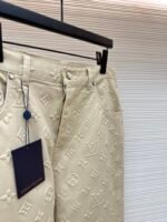 Louis Vuitton all-over embossed denim trousers - Image 6